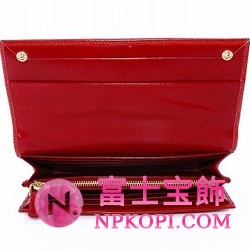 ミュウミュウ MIU MIU 長財布 サイフ 財布 さいふ レッド 5M1109-VIBI-LARO
